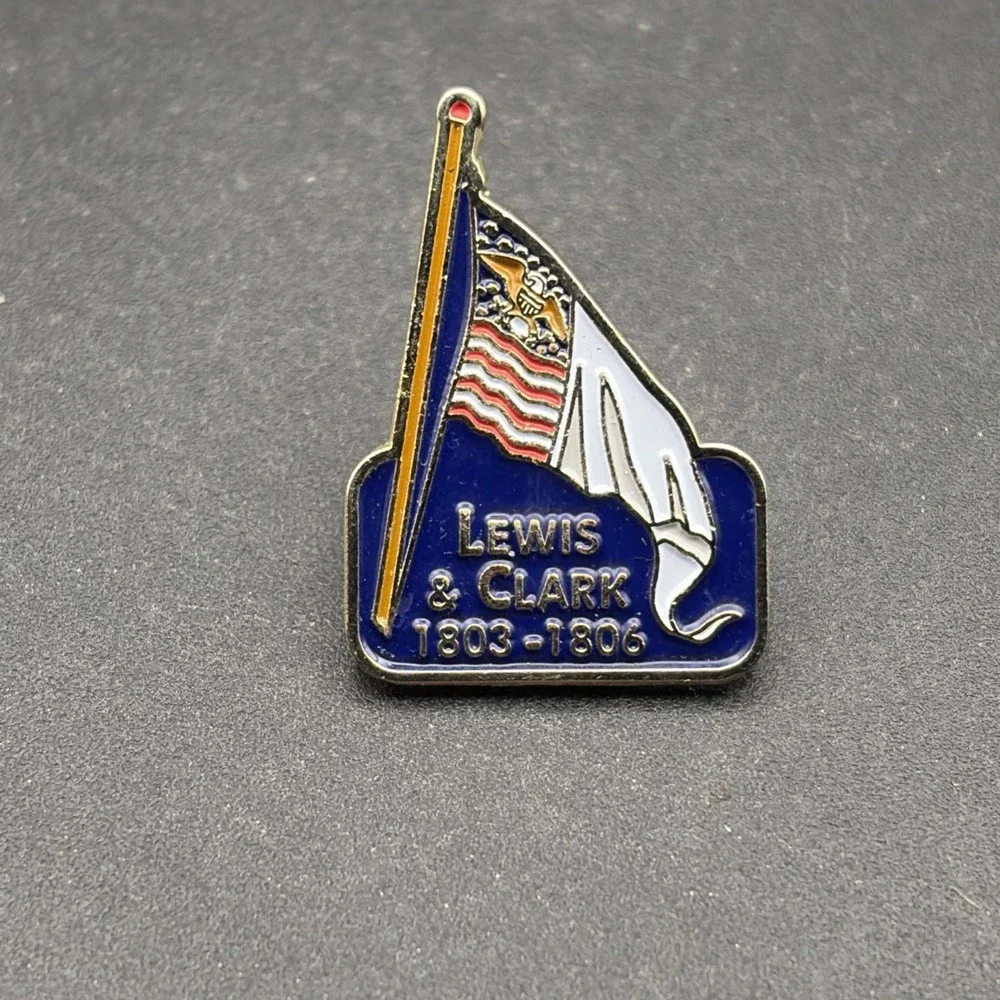 Lewis & Clark 1803-1806 Explorers Lapel Hat Pin